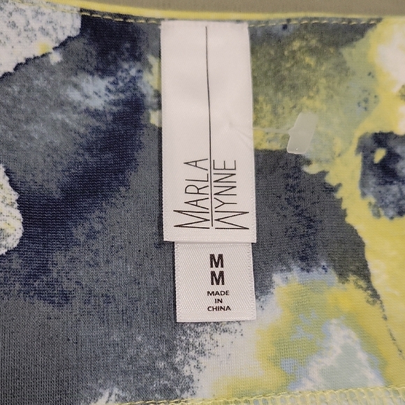 MarlaWynne Dress in Blue, Yellow, and White - Picture 3 of 6